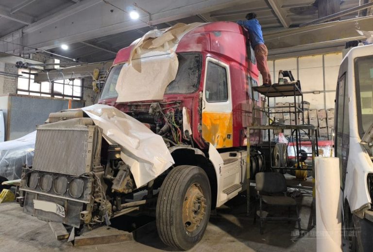 Ремонт кабины Volvo VNL (слайд 2)