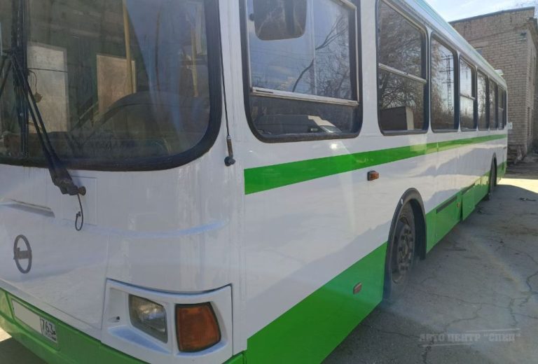 ЛиАЗ после кузовного ремонта (слайд 1)