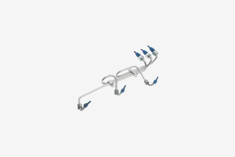 650-1112463 Трубки высокого давления задние в сборе ЯМЗ-650