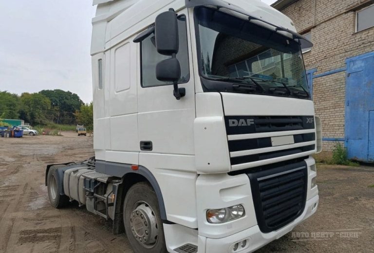 Кабина DAF после покраски, вид слева